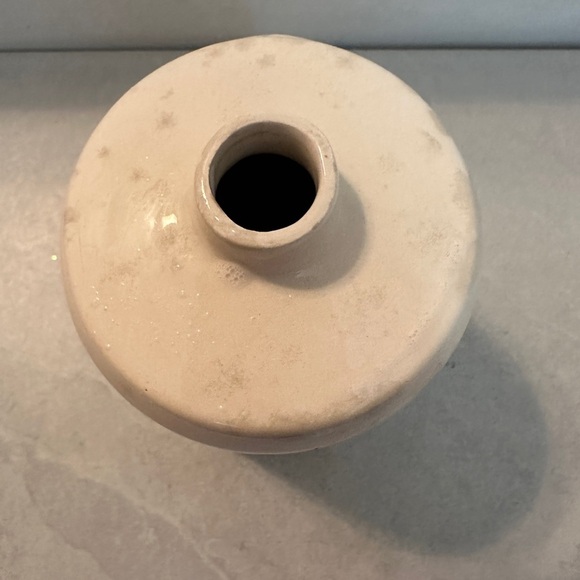 Yellow M&M Chef & Mitts Small Flower Bud Vase Vintage - Picture 3 of 7